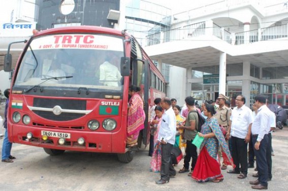 Direct bus between Agartala, Kolkata via Bangladesh likely